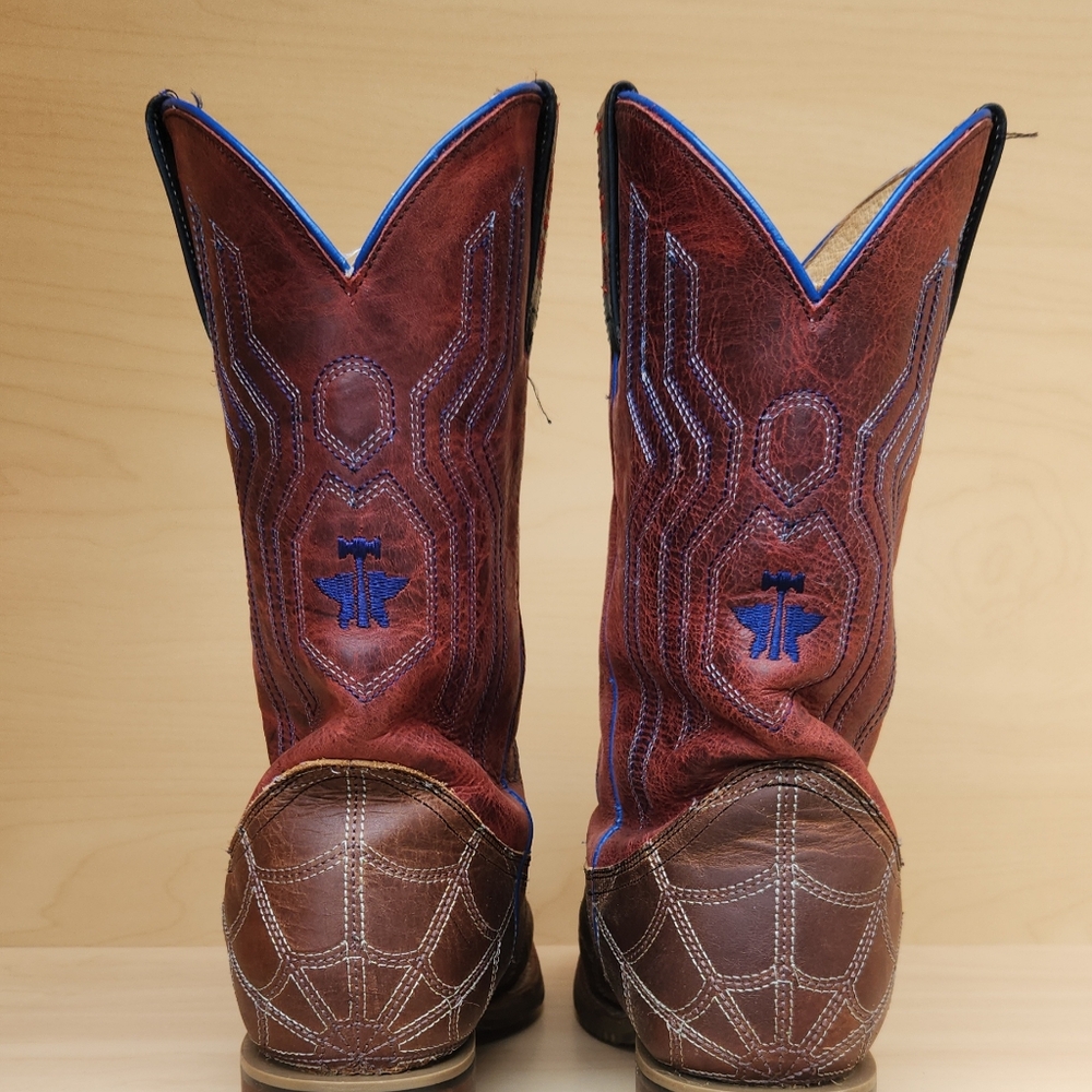 Tin Haul Youth Size 7 Cowboy Boots - Picture 6 of 8
